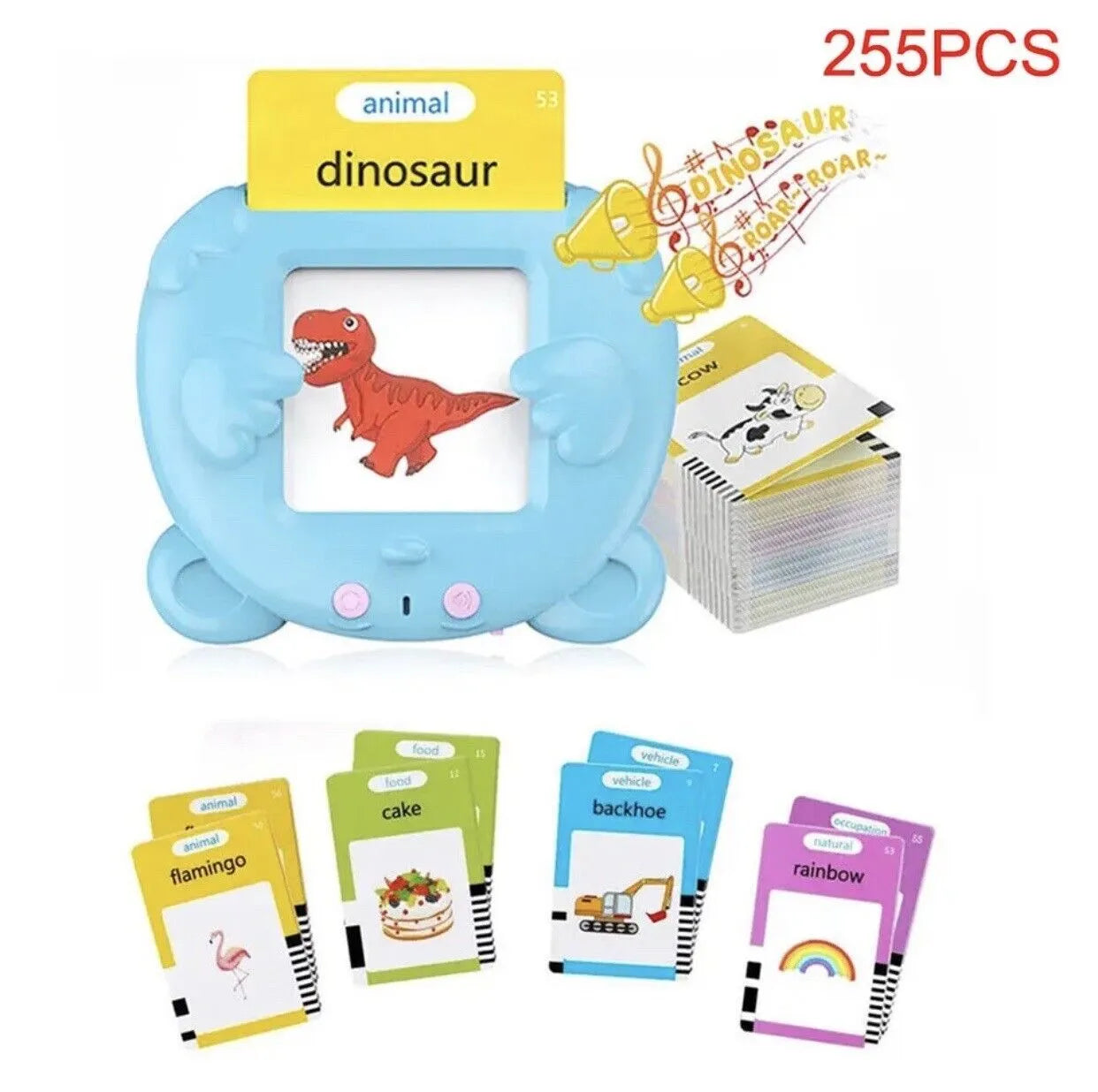 Toddler Talking Flash cards Reader (Rechargeable)